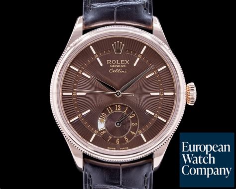 rolex dual time cellini